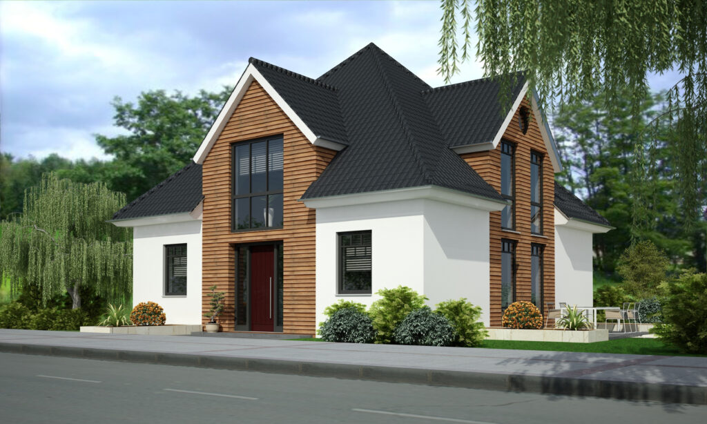 Digitales Modell Haus Planung